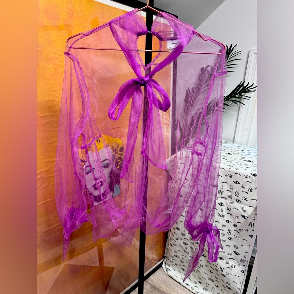 RODARTE for Target sheer blouse 20th Anniversary Collection
